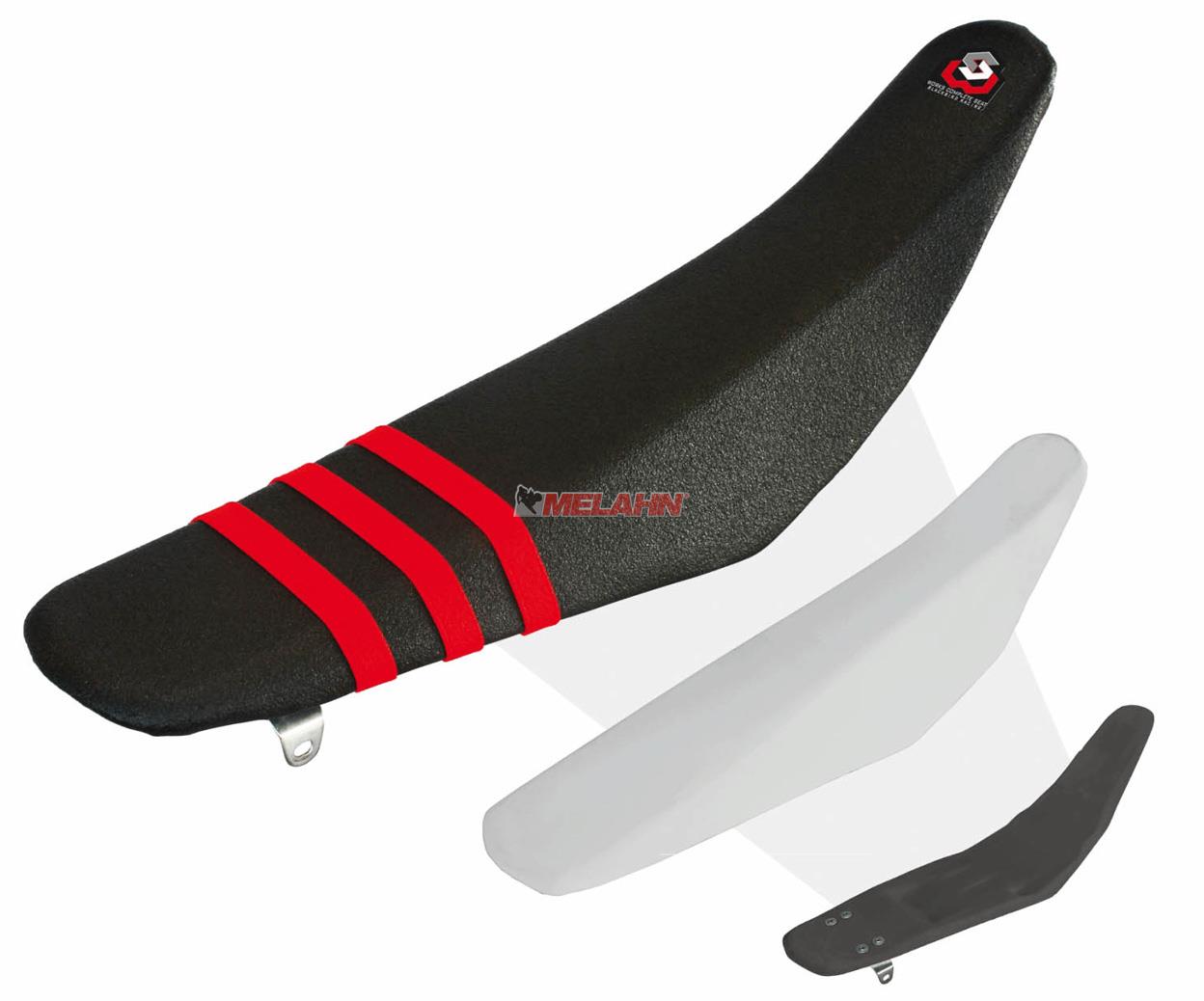 BLACKBIRD Sitzbank HONDA CRF 250 13-17/ 450 12-16, hoch (+15mm), schwarz