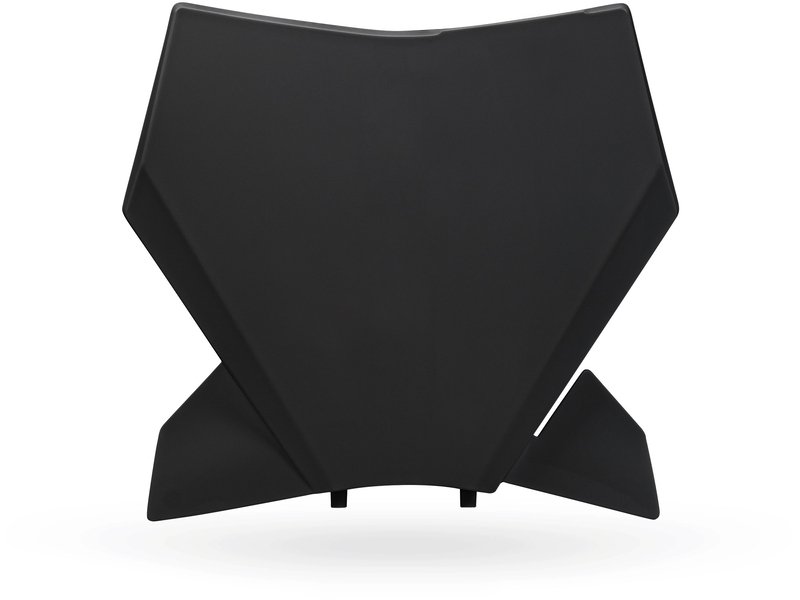 UFO Starttafel vorne kompatibel für KTM 125-450 SX/SMR 2023- / EXC 2024-, schwarz