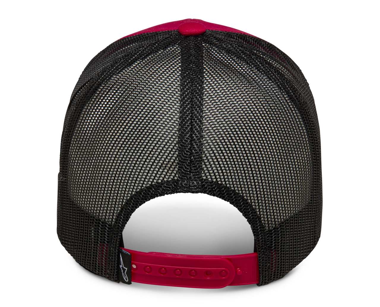 ALPINESTARS Trucker Cap: Dunker, rot/schwarz