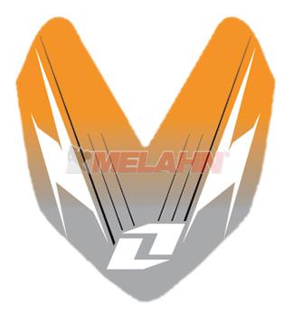 ONE Kotflügelaufkleber vorne für KTM SX 2007-2010 / EXC 2008-2011