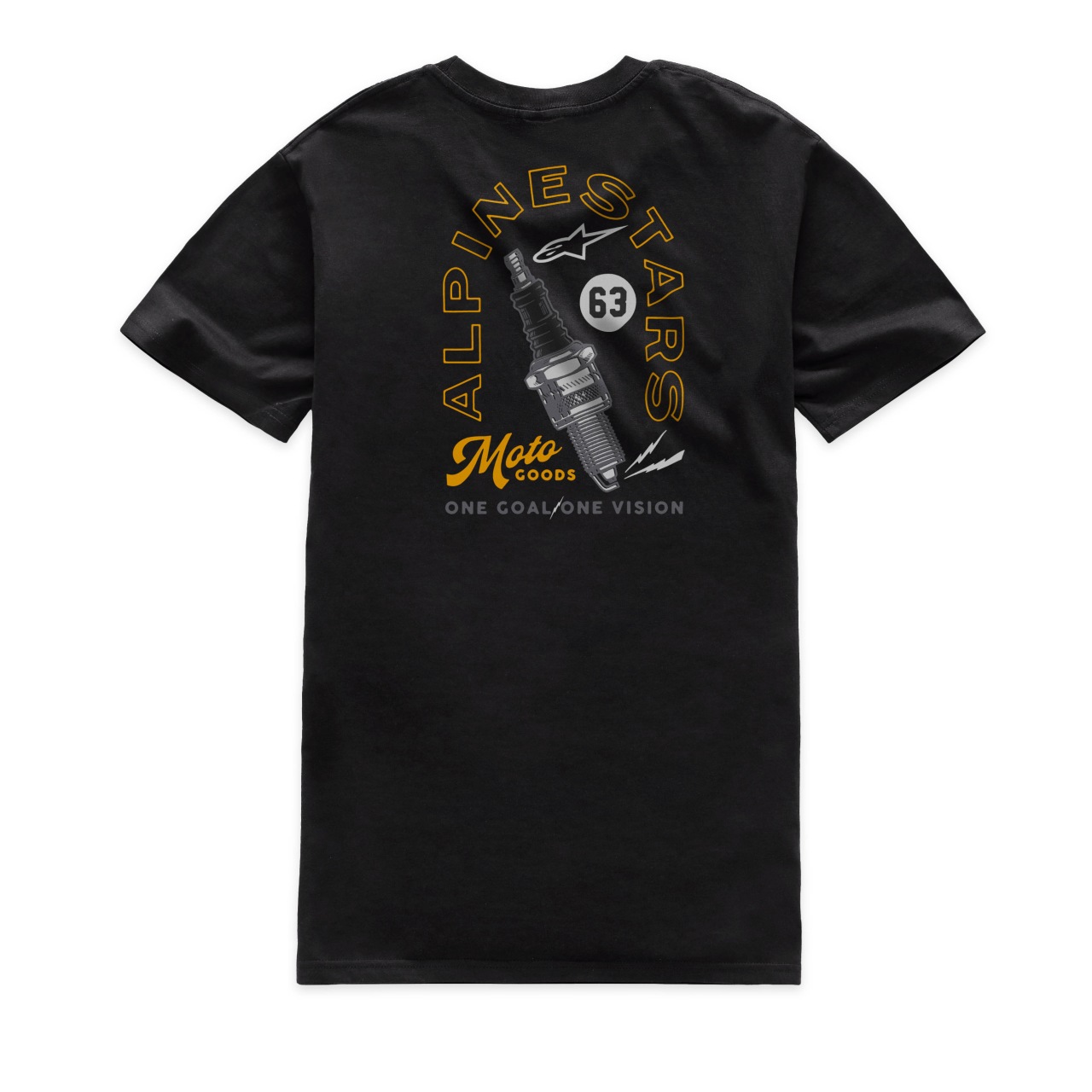 ALPINESTARS T-Shirt: Sparky, schwarz