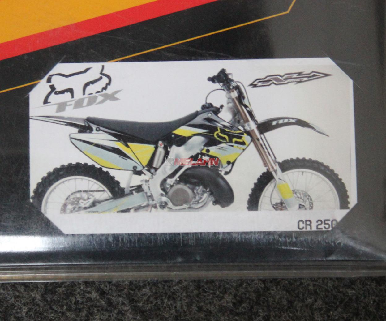 N-STYLE Dekor-Kit FOX, gelb, CR 02-07