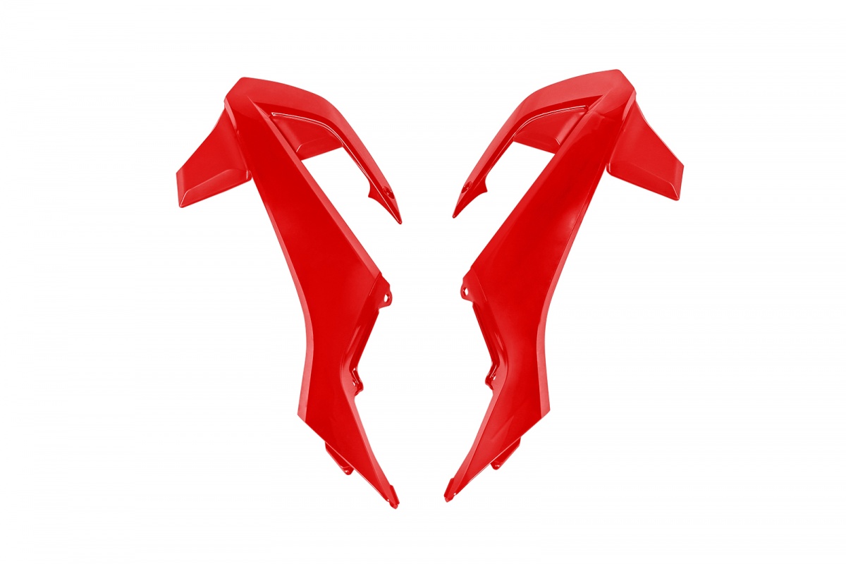 UFO Spoiler (Paar) Kühlerverkleidung für GasGas MC 65 2021-2023, rot