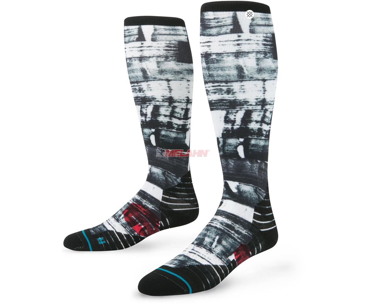 STANCE Socke (Paar): Pro Greased, schwarz/grau