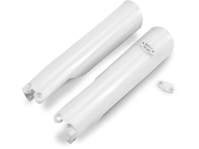 UFO Gabelschutz (Paar) kompatibel für KTM 125-450 SX/SMR 2023- / EXC 2024-. weiß