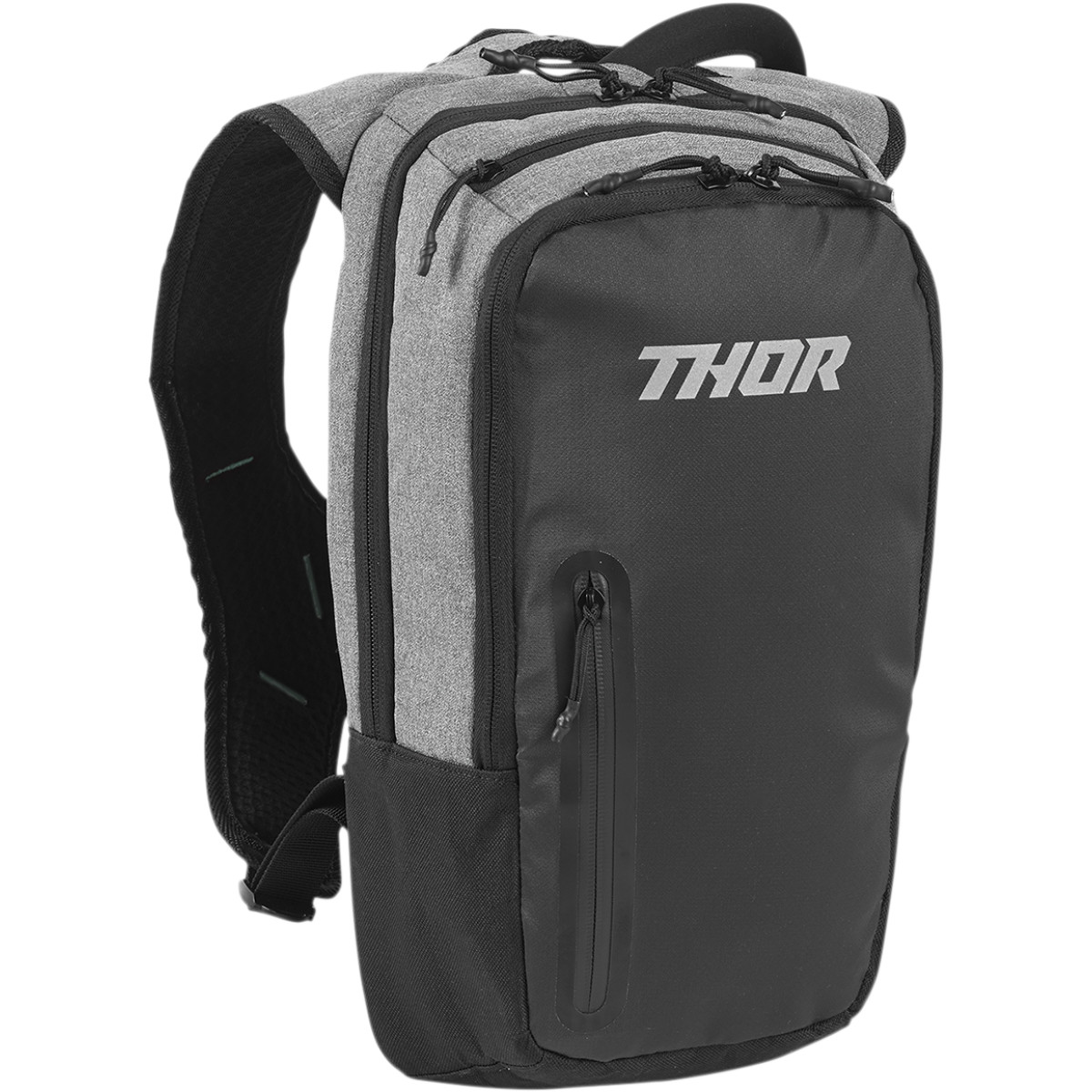 THOR Trinkrucksack: Hydrant 2 Liter, schwarz/grau