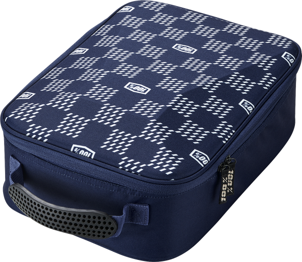 100% Brillentasche Louis, navy/grau