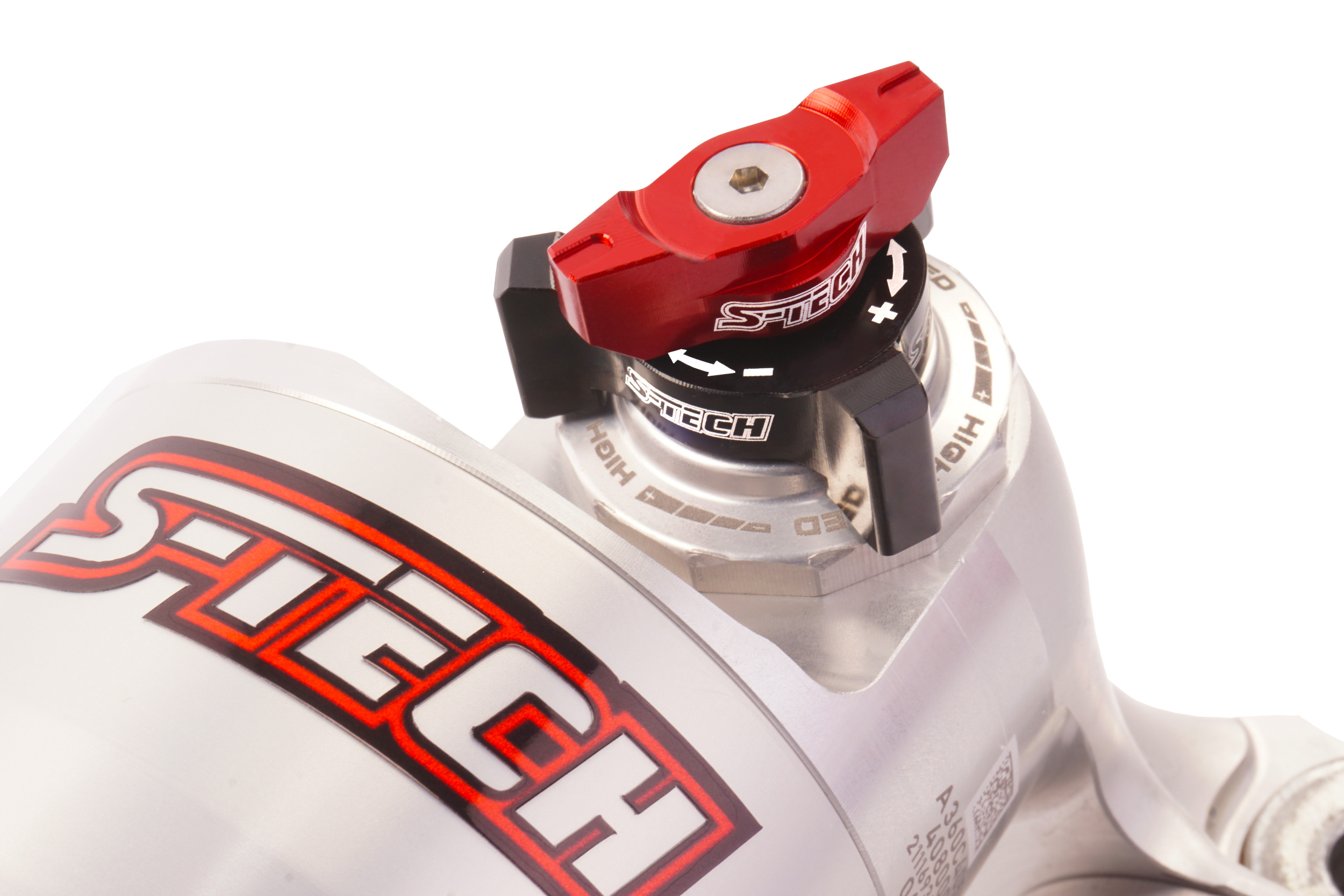 S-TECH Factory Druckstufenversteller passend für WP ab 2023-, rot/schwarz