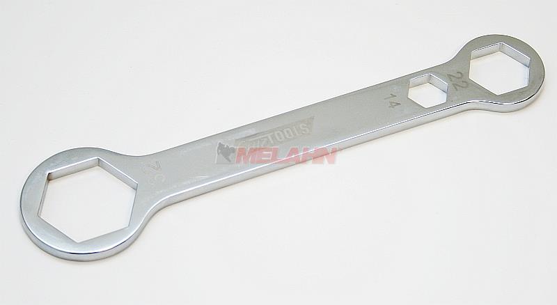 CRUZ TOOLS Achsschlüssel 14/22/32mm