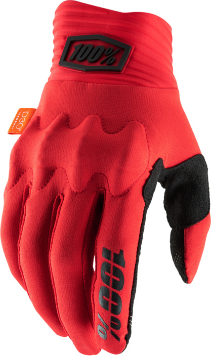 100% Handschuh: Cognito D30, rot/schwarz