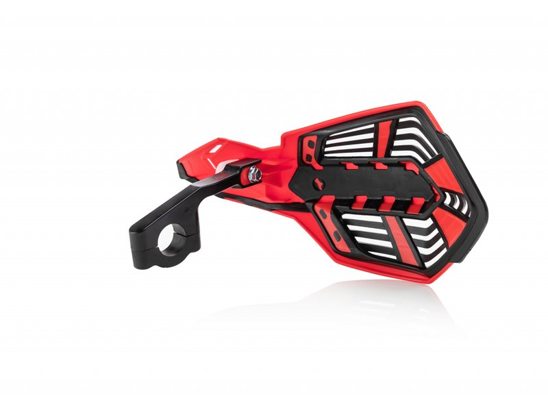 ACERBIS Handprotektor (Paar): X-Future, rot/schwarz