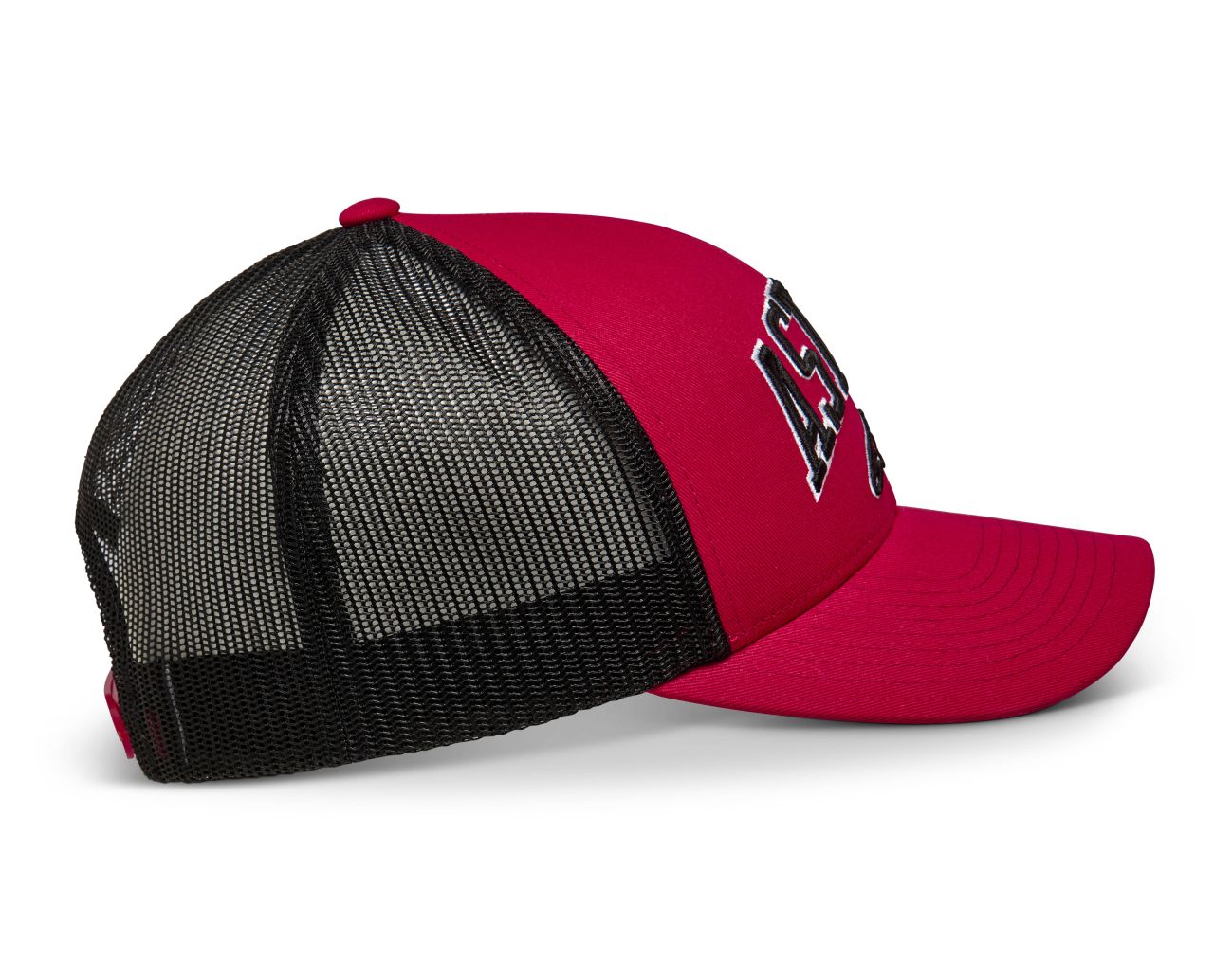 ALPINESTARS Trucker Cap: Dunker, rot/schwarz