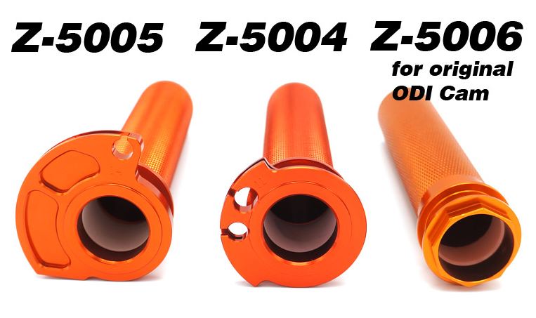 ZAP Aluminium-Gasgriffhülse mit Lager für KTM SX-F 16- / EXC-F 17- / HUSQVARNA FC 16- / FE 17- / TPI