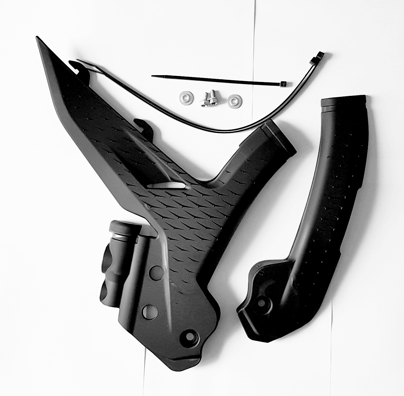 KTM Rahmenschutz-Set (Paar) KTM 125-500 SX/SMR 2023- / EXC 2024-, schwarz