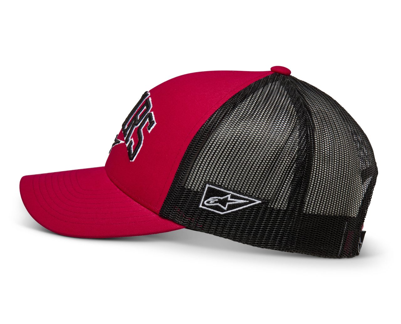 ALPINESTARS Trucker Cap: Dunker, rot/schwarz