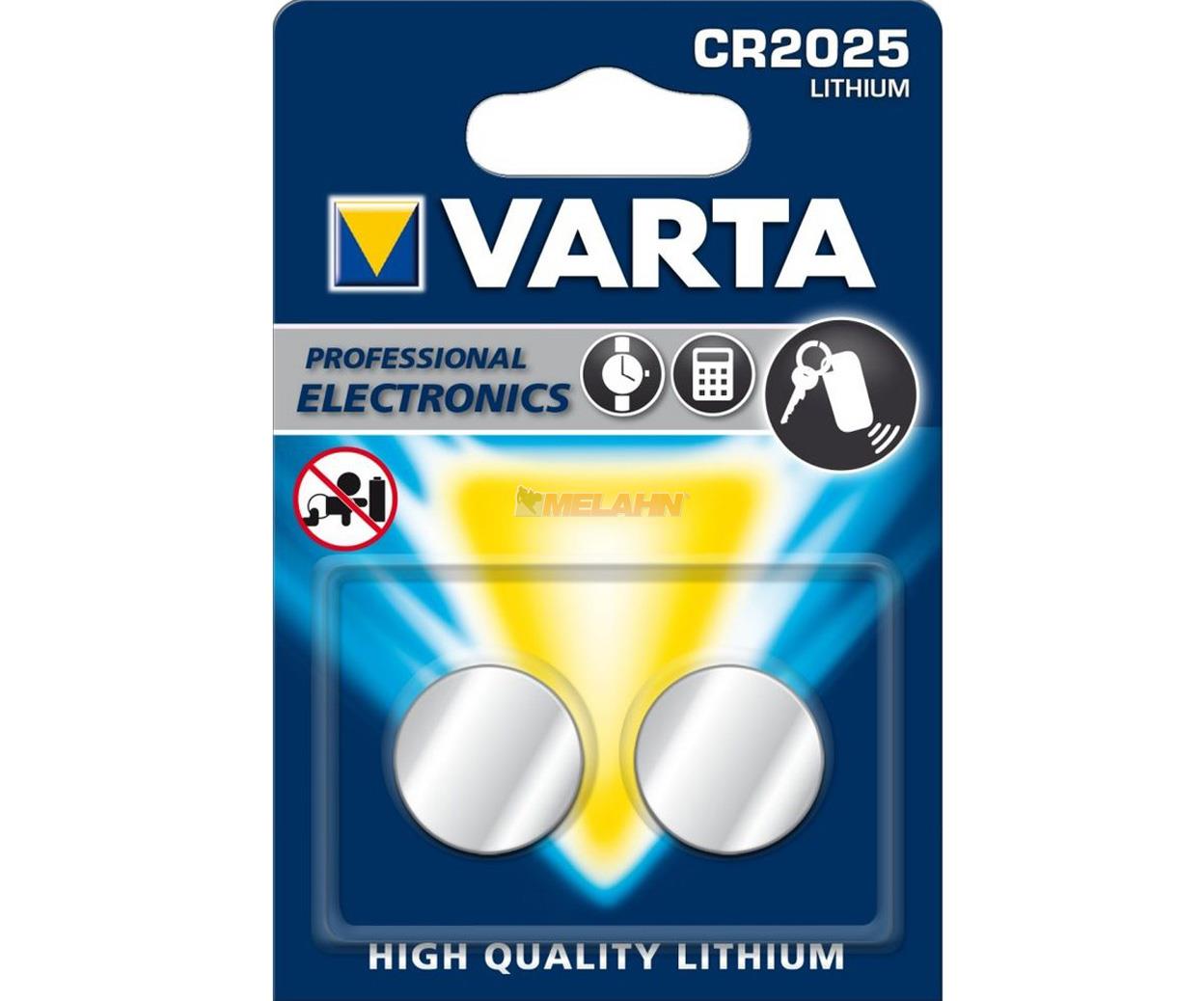 VARTA Batterie: CR 2025 (1 Stück)