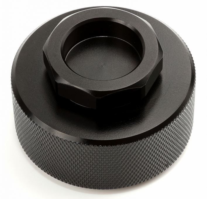 DRC Gabelstecknuss für Kayaba AOS Gabeln, schwarz