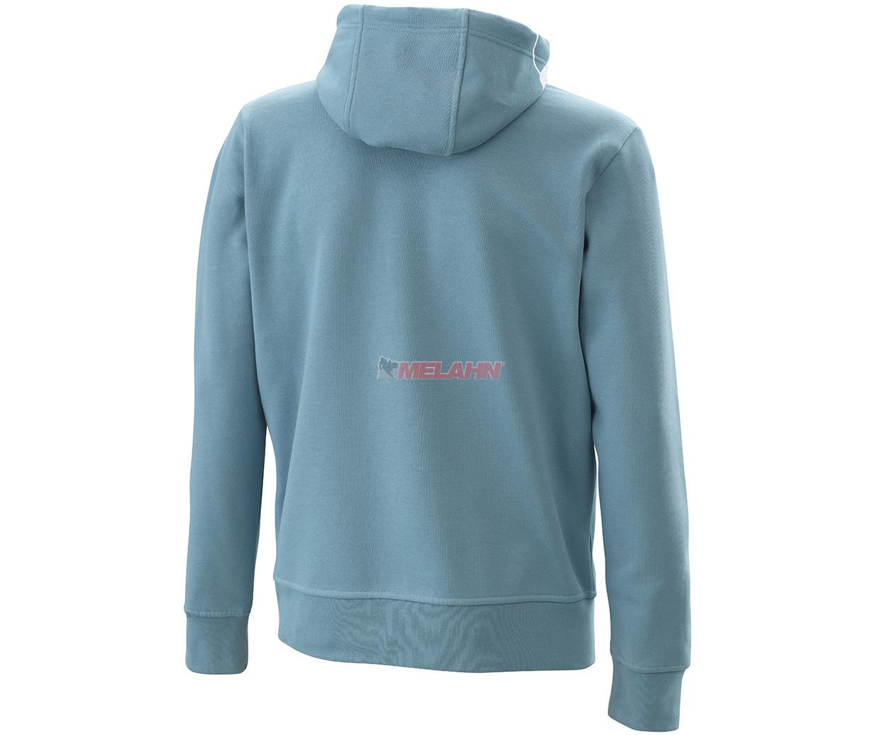 KINI-Red Bull Zip-Hoodie: Circle, hellblau