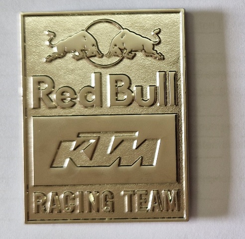 RED BULL Magnet: KTM Racing Team, chrom