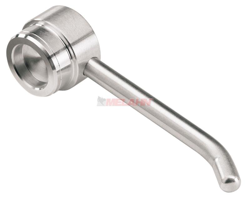 KTM Steckachseneinsatz SX 07-14 / EXC 07-15, silber