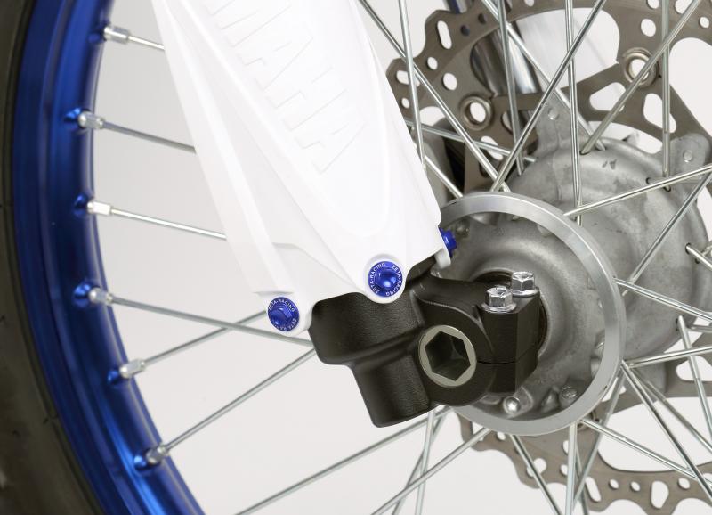 ZETA Aluminium-Schrauben Plastikteile (21 Stück) für Yamaha YZF 250 2019- / 450 2018-, blau