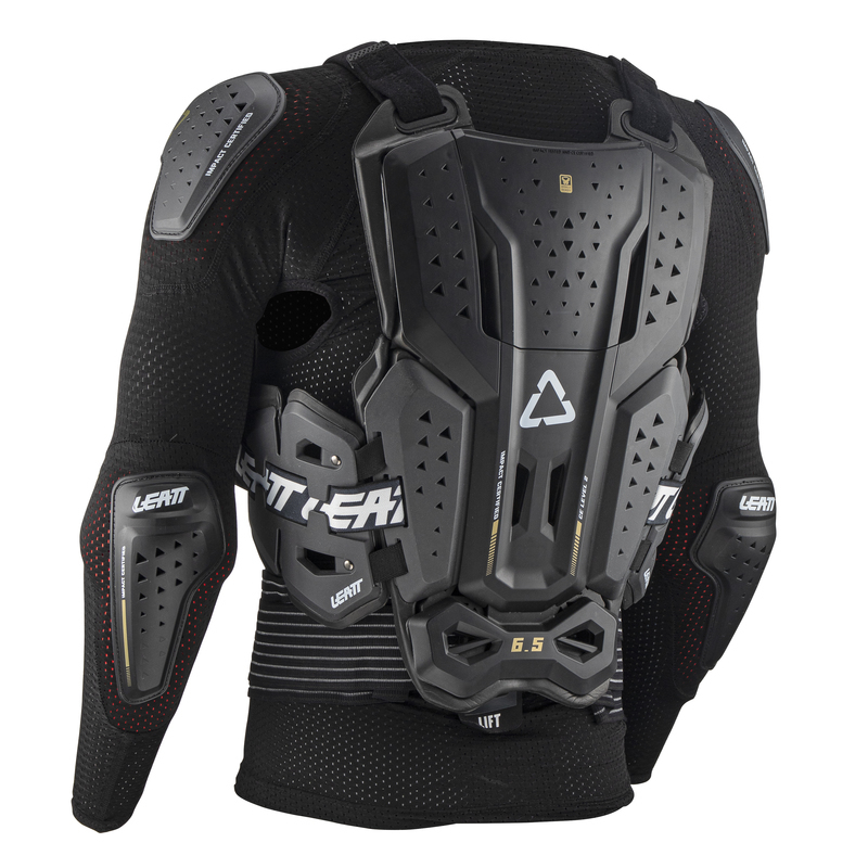 LEATT Protektorenjacke: Body Protector 6.5 Graphene, schwarz