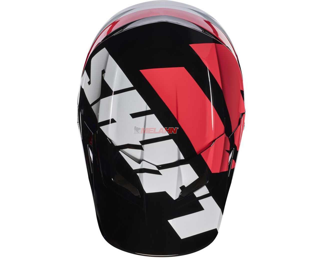 SHIFT Helm: V1 Whit3 Tarmac, schwarz