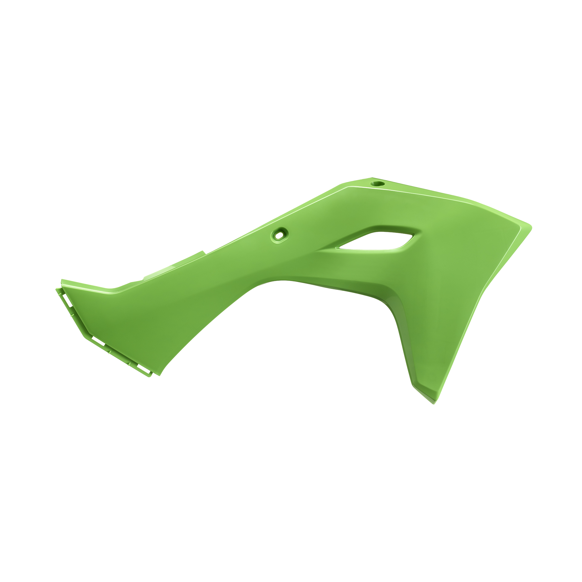 POLISPORT Spoiler (Paar) Kühlerverkleidung für KXF 250 2025- / 450 2024-, grün