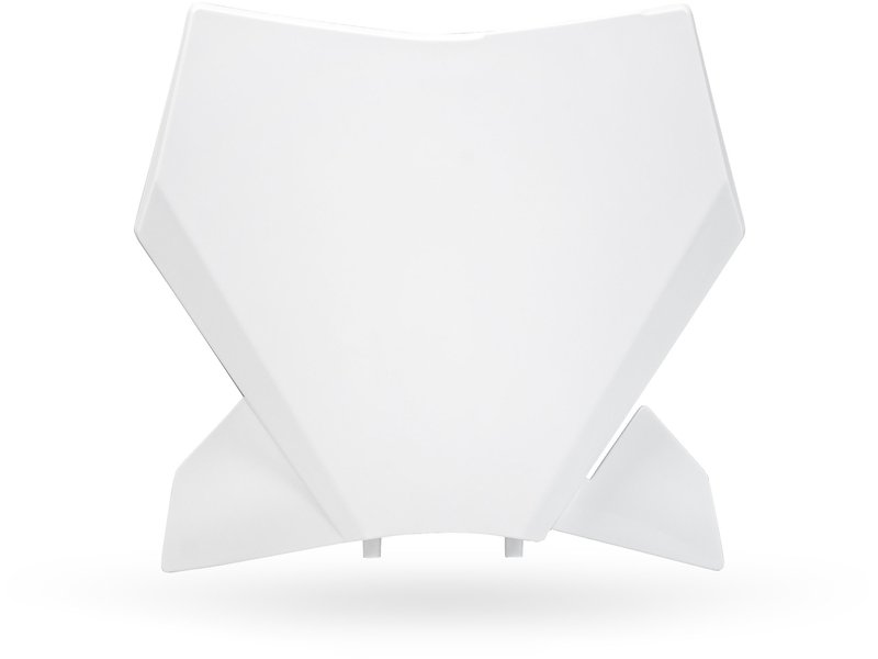 UFO Starttafel vorne kompatibel für KTM 125-450 SX/SMR 2023- / EXC 2024-, weiß