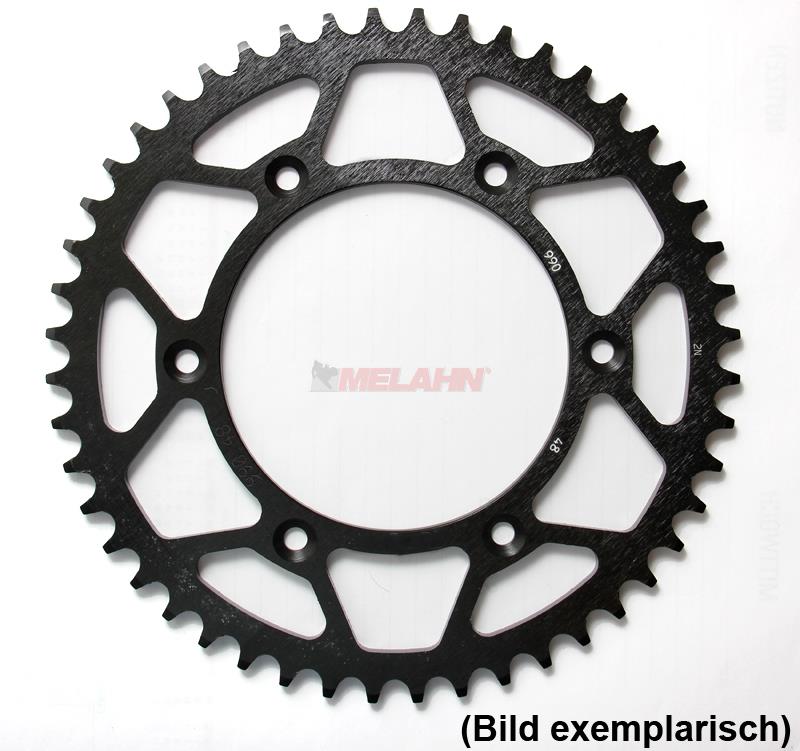 JT SPROCKETS Stahl-Kettenrad Suzuki DR/RM/RMZ, schwarz