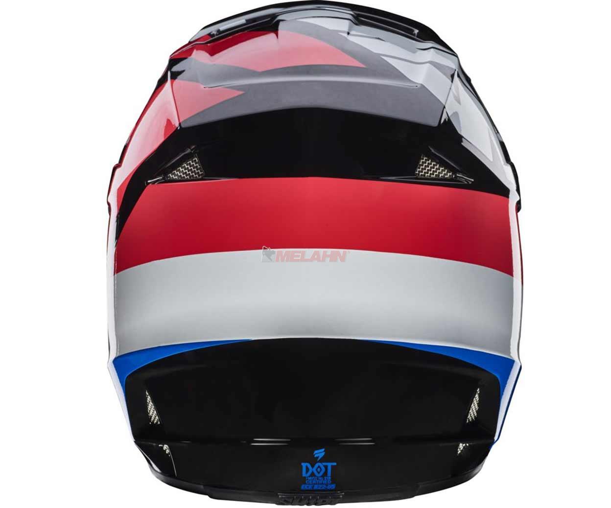 SHIFT Helm: V1 Whit3 Tarmac, schwarz