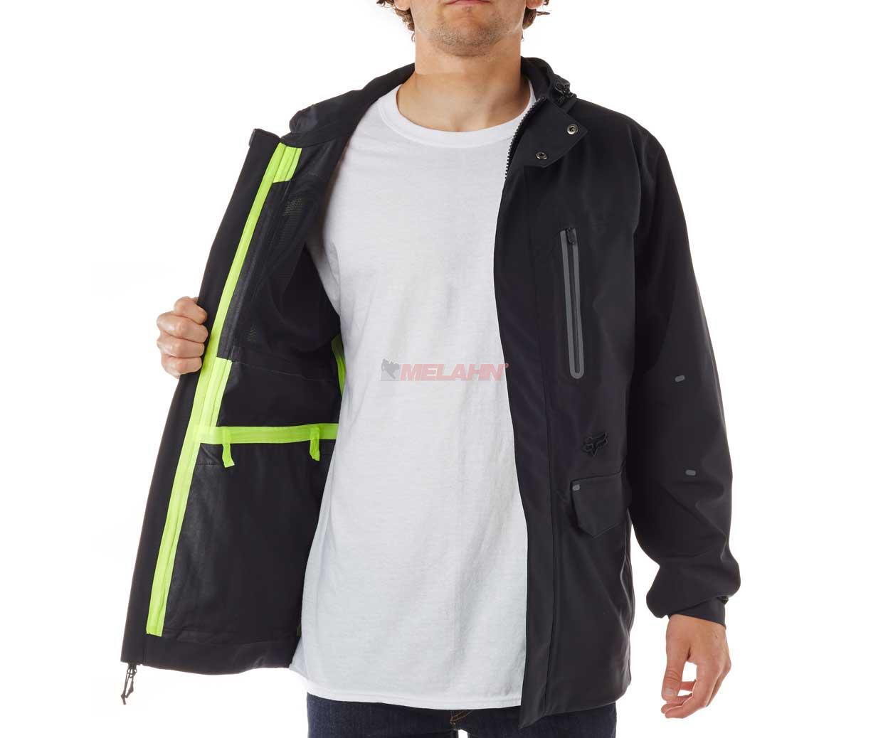 FOX Jacke: Flexair Jacket, schwarz