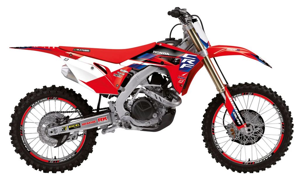 BLACKBIRD Dekor-Kit für Honda CRF 250 R 2018-2021 / 450 R/X 2017-2019