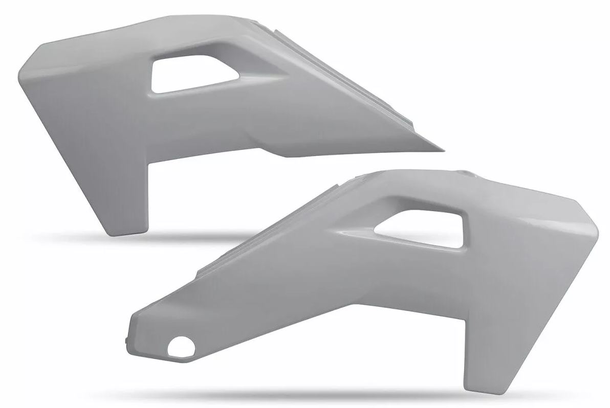 UFO Kühlerspoiler (Paar) kompatibel für HUSQVARNA FC/FS/TC 2025-, grau