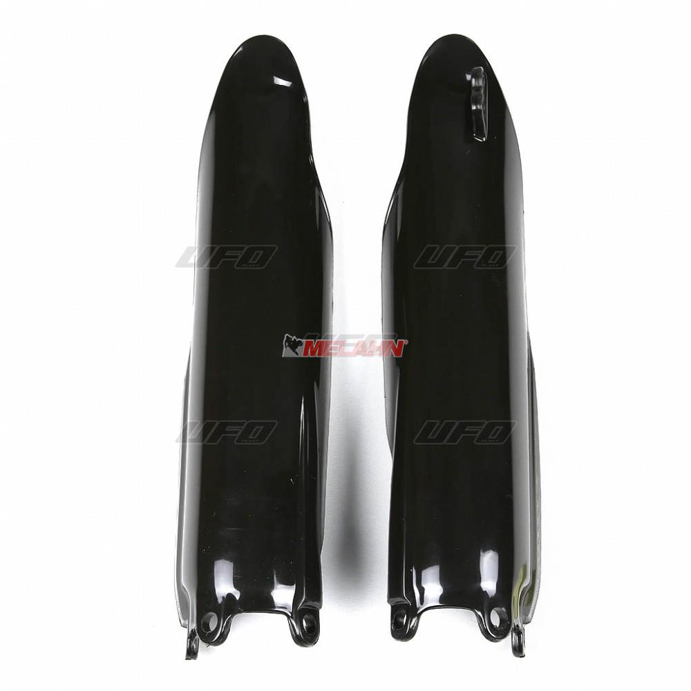 UFO Gabelschutz (Paar) für YAMAHA YZ 125/250 2008-2021 / YZF 250/450 2008-2009, schwarz