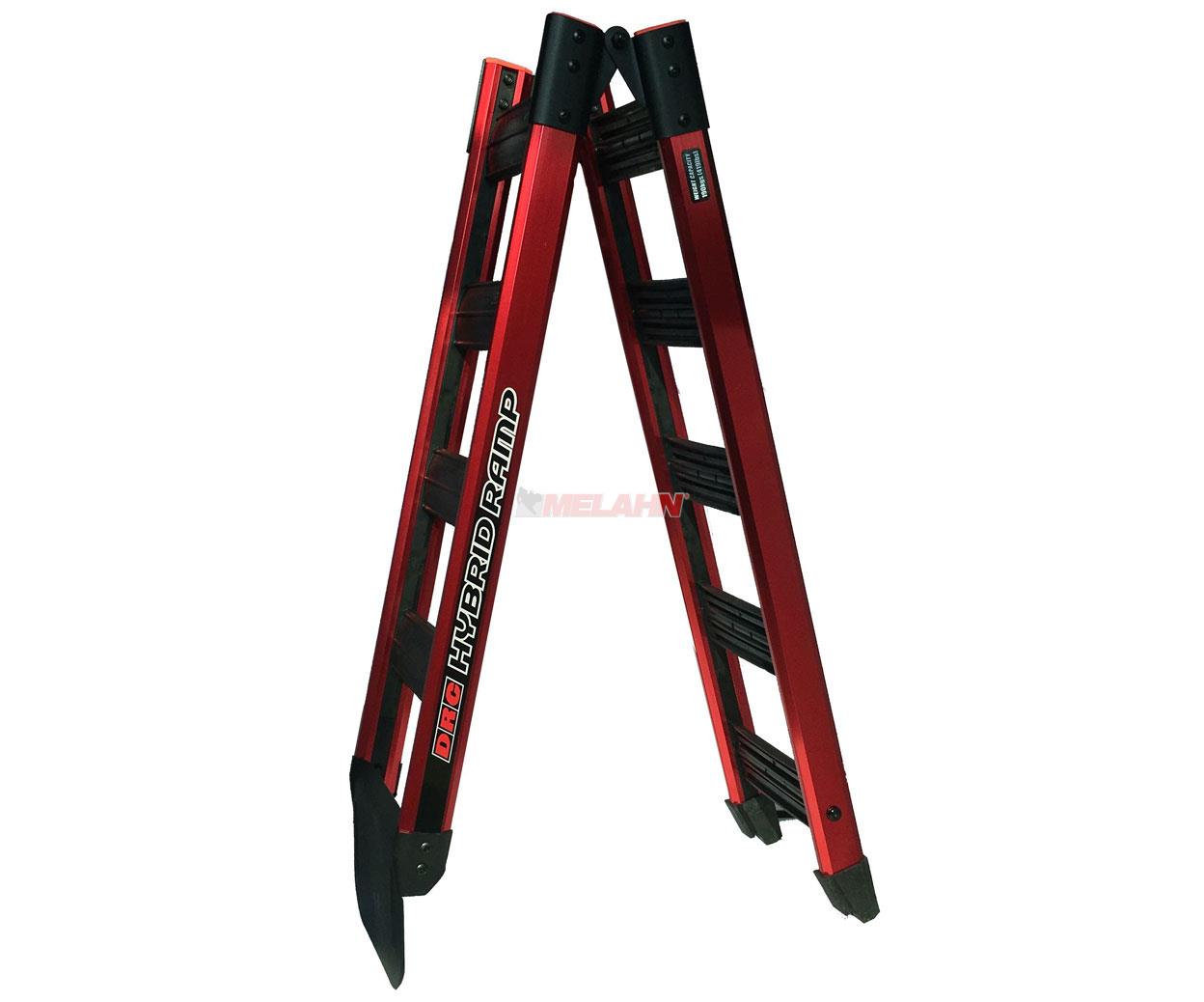 DRC Auffahrrampe, faltbar, rot, 180x20cm