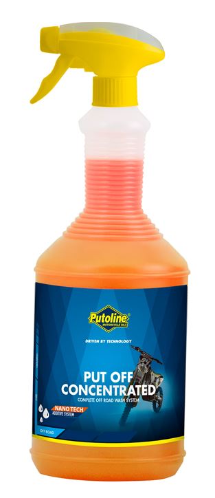 PUTOLINE Bike-Reiniger Put-Off Concentrated Sprühflasche, 1 Liter