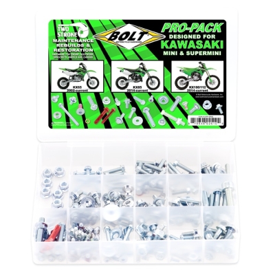 BOLT Schraubenset Pro Pack für KX 65 2000- / KX 85/100/112 2014-