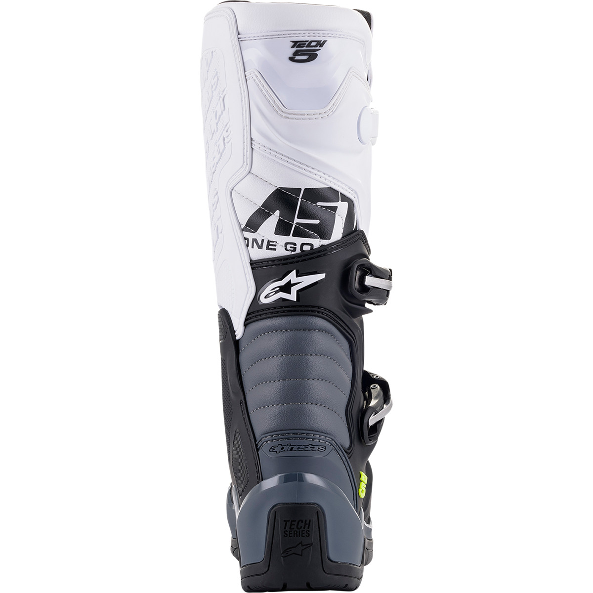 ALPINESTARS Stiefel: Tech 5, schwarz/grau/weiß
