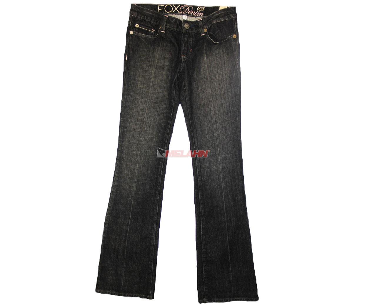FOX Girls Jeans: Bril, schwarz, Gr. 3/36