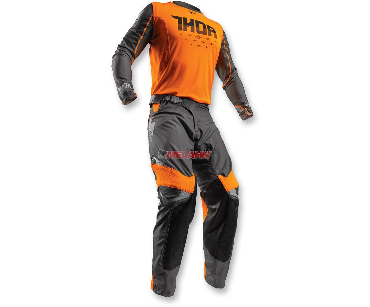 THOR Jersey: Prime Fit Rohl, orange/grau