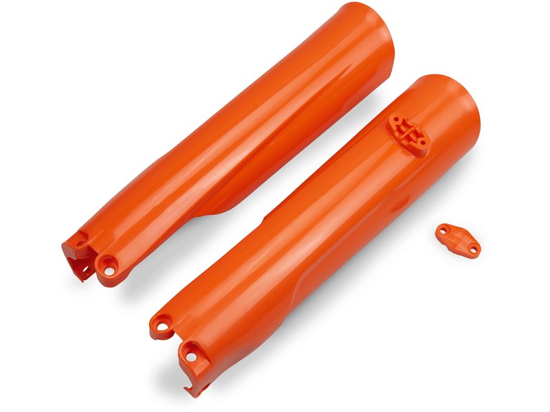 UFO Gabelschutz (Paar) kompatibel für KTM 125-450 SX/SMR 2023- / EXC 2024-. orange