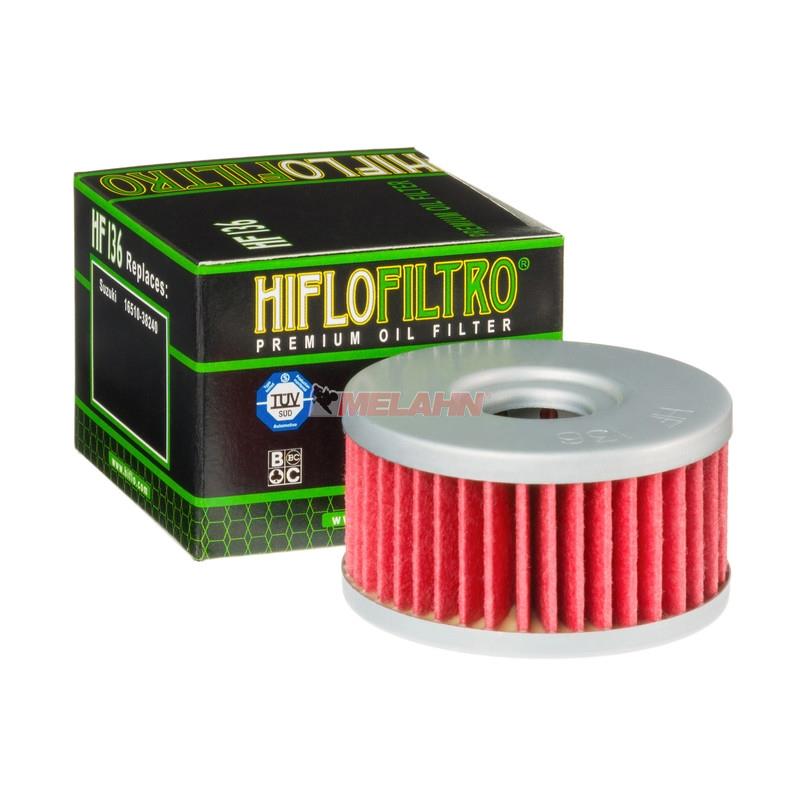 HIFLO Ölfilter HF136, Suzuki DR 350 1990-1999