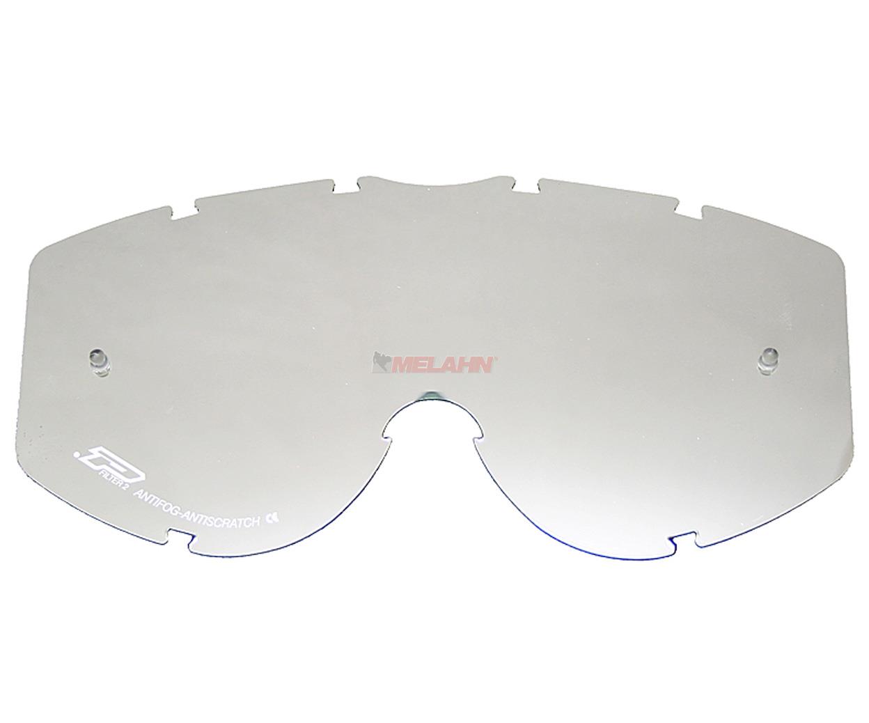 PROGRIP Spiegelglas beschlagfrei, silber
