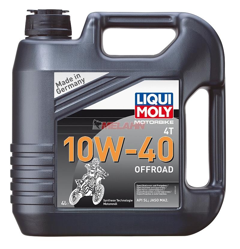 LIQUI MOLY Motoröl: 4T 10W-40 Offroad, 4l