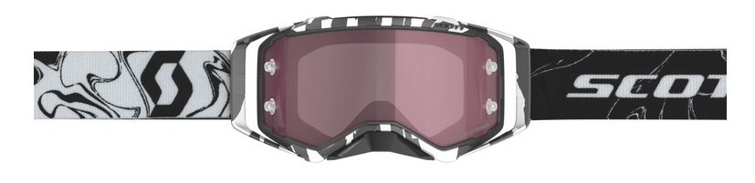 SCOTT Brille: Prospect Amplifier, schwarz/weiß, rose WORKS