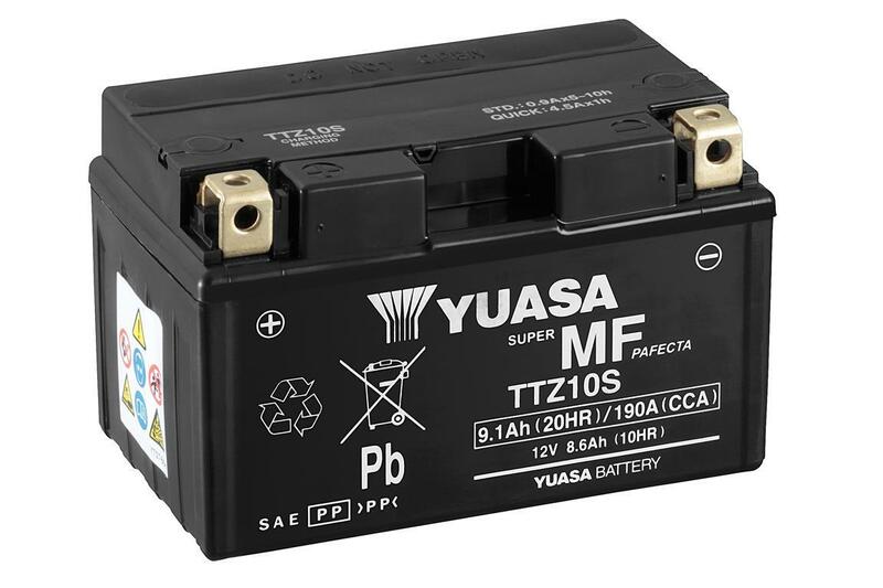 YUASA Batterie TTZ10S, 12V, 8,6 Amp