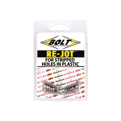 BOLT Schraubenset RE-JOT™ Verkleidungsschrauben für ausgerissene Kunststoffgewinde