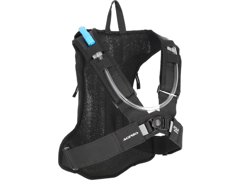 ACERBIS Trinkrucksack: Acqua 2 Liter, schwarz/weiß