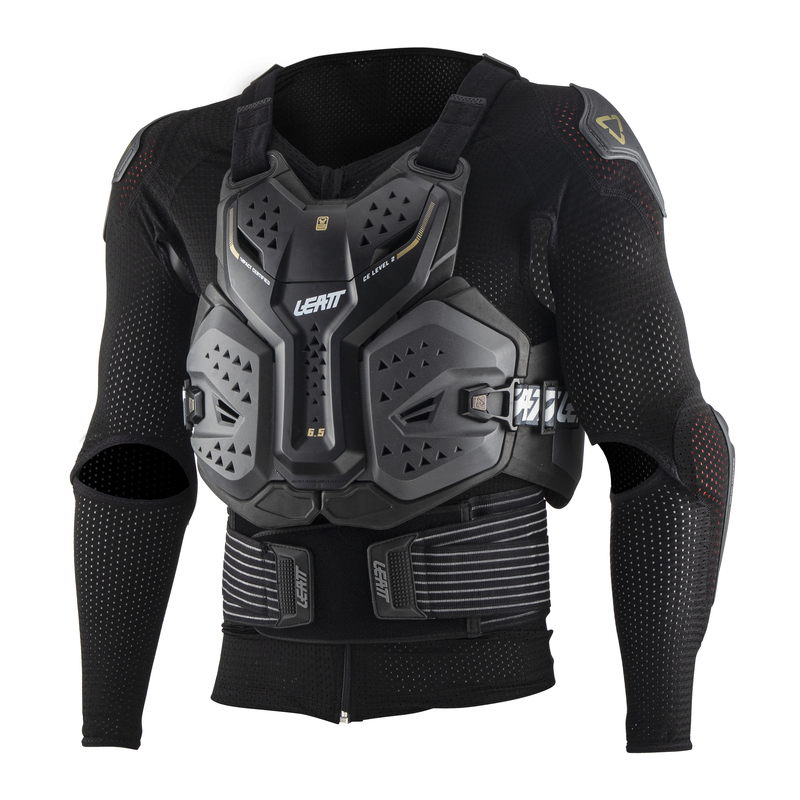 LEATT Protektorenjacke: Body Protector 6.5 Graphene, schwarz